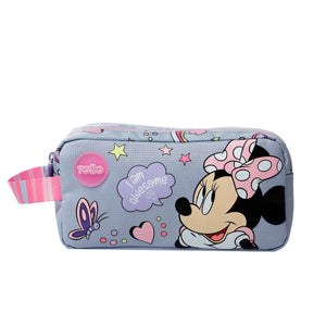 Combo Rueda, Lonchera y Cartuchera Minnie
