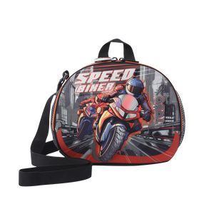 Combo Rueda y Lonchera Speed Biker