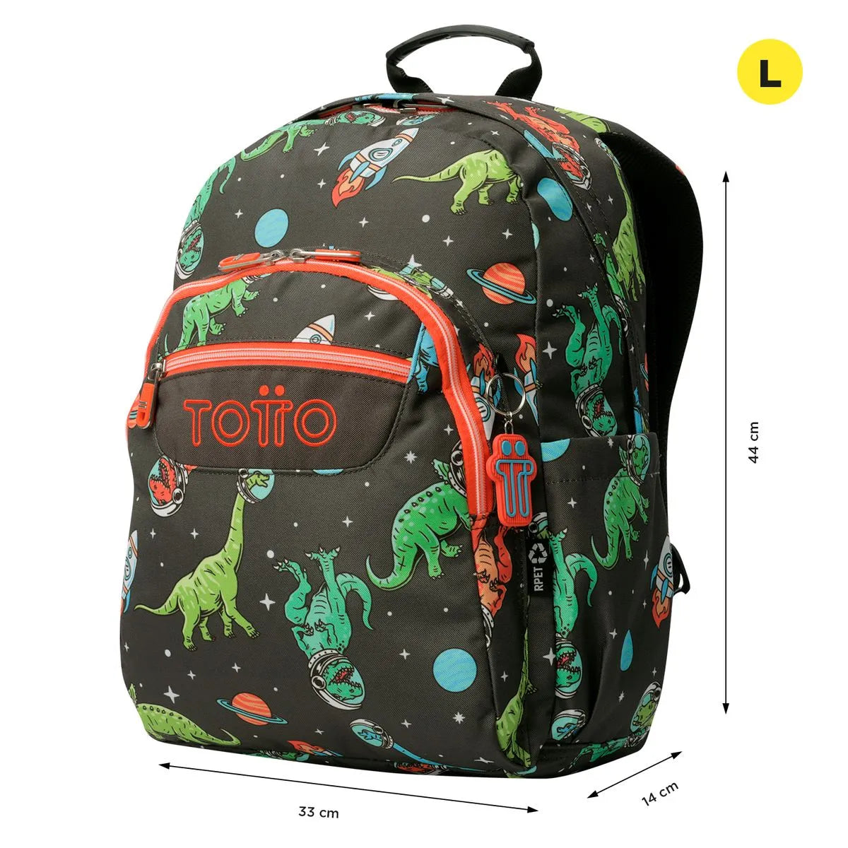 Mochila Acuarela Dino 1WE