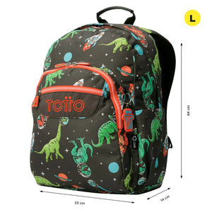Mochila Acuarela Dino 1WE