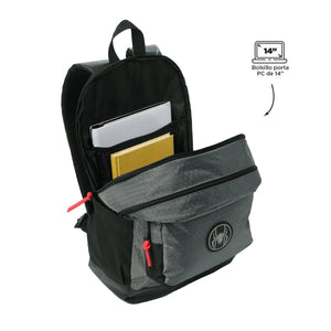 Mochila Black Spider Man