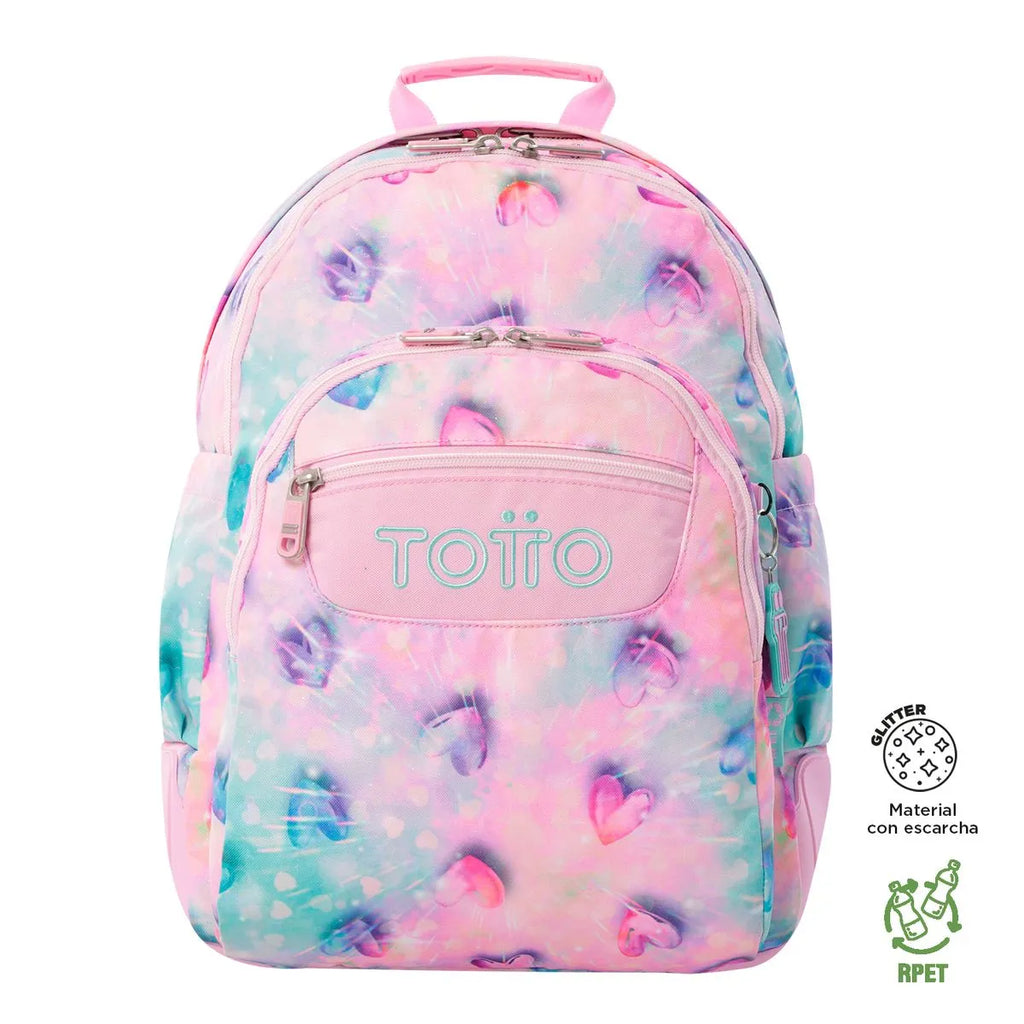 Mochila Acuarela 1KB Corazon