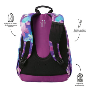 Mochila Acuarela Neon 5Q5