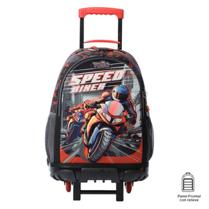 Combo Rueda y Lonchera Speed Biker