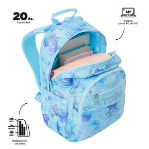Mochila Acuarela Videojuego IFY